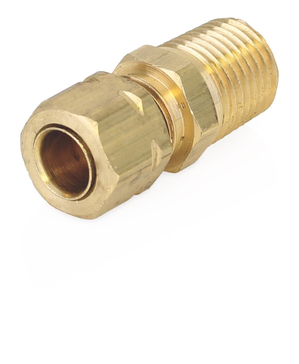 Graco Fitting - Male Connector, 5/16 inch (7.94 mm) tube x 1/4 inch (6.35 mm) NPTF