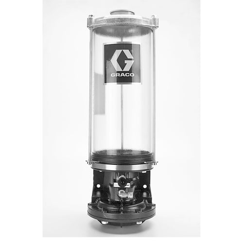 Graco LubriSystem Standard Oil Pump with 12 pt. (5.68 liter) Plastic Cylindrical Reservoir