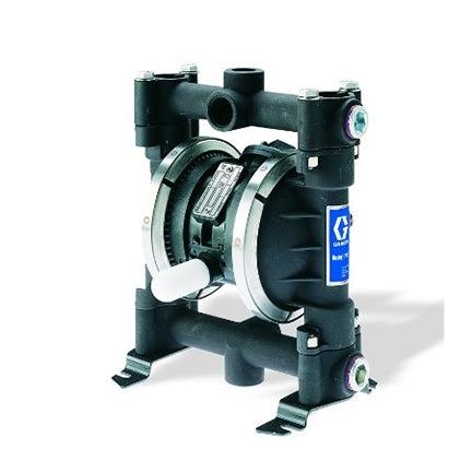 Graco Husky 716 AL Air Operated Double Diaphragm Metal Pump with NPT Standard Air Valve, SS Seat, Buna Ball, & Buna Diaphragm