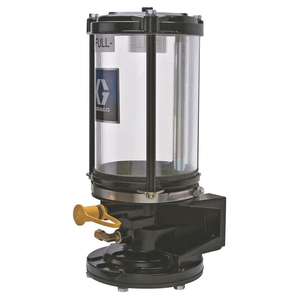 Graco Grease Jockey® Pump Kit - Pump with 2.72 kg (6 lb.) Grease Reservoir, Straight Fill Port, Fluid Elbow Outlet