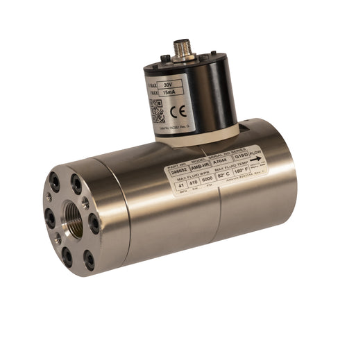 High Resolution Helical Gear Flow Meter