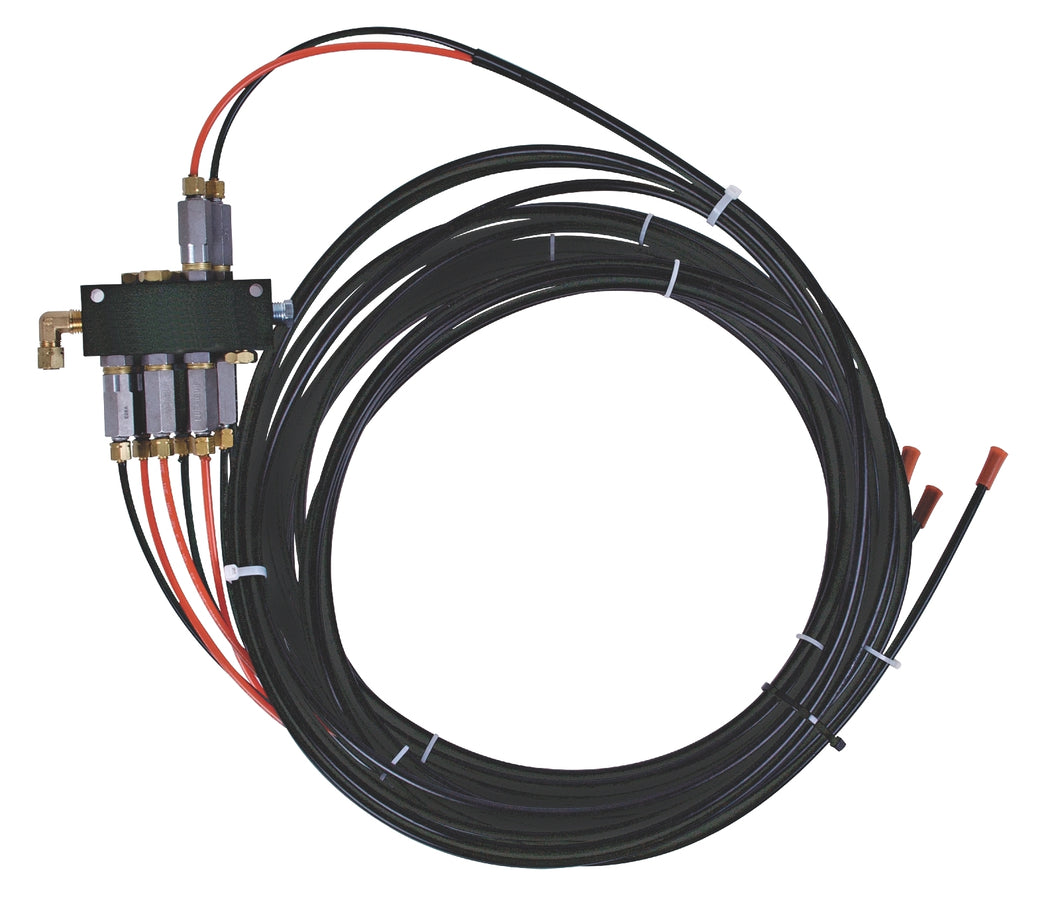 Graco Pneumatic Grease Jockey® Meter Module - Front Left Meter Module - King pin, tie-rod end, drag-link, Greaseable Spring Pins, 8 Points