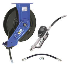 Graco 24D997 SDâ„¢ 10 Package, Oil, 1/2 in. (13 mm) Inlet, 1/2 in. X 35 ft. (13 mm X 11 m) Hose, NPT, Includes White Enclosure, Inlet Kit, & SDM5 Flexible Extension Meter