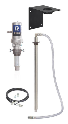 Graco LD Series 3:1 Stationary 1040 Liter Wall Mount Oil Pump Package - BSPP