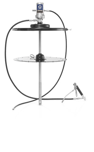 Graco LD Series 50:1 400 lb (180 kg) Grease Drum CE Pump Package - BSPT