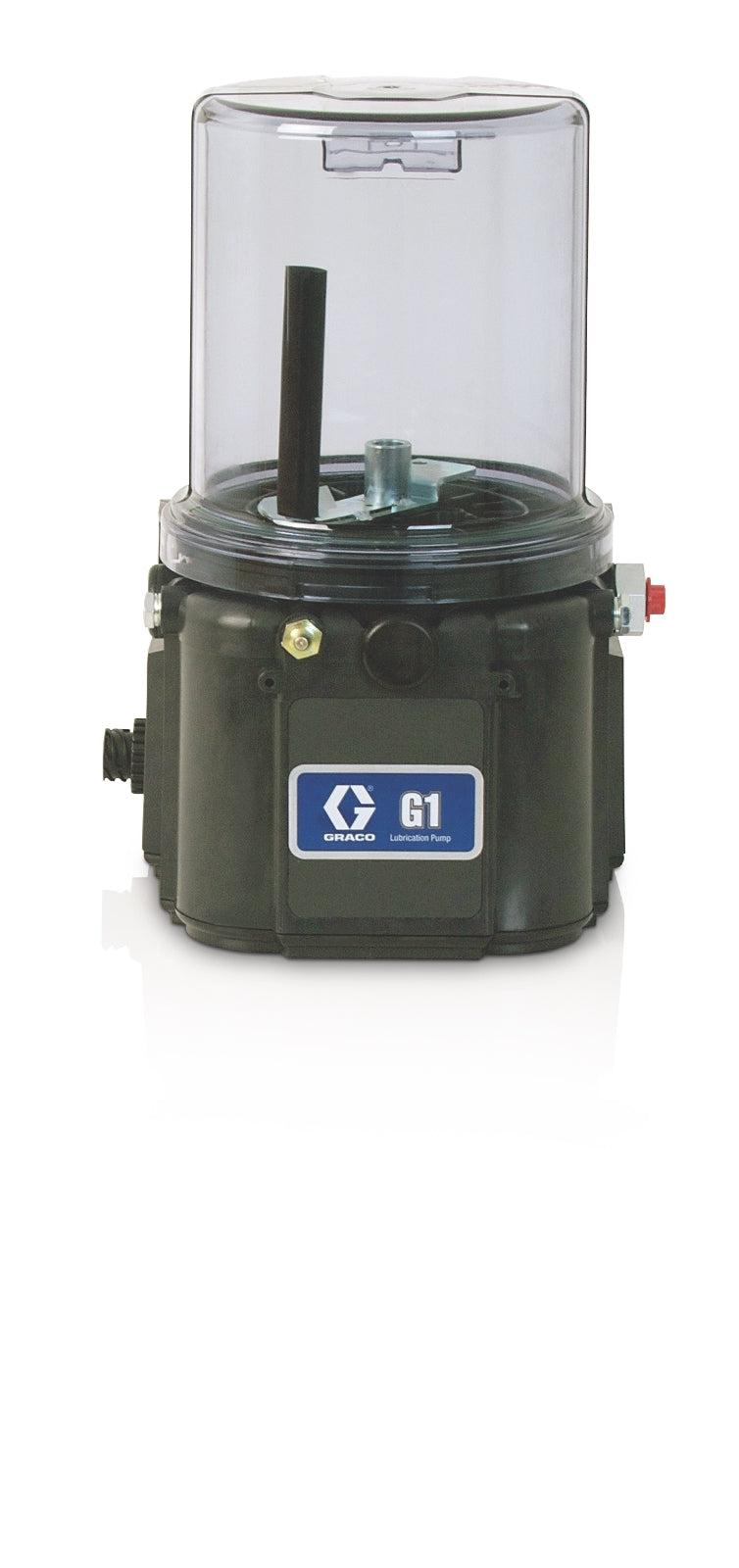 Graco G1™ Standard Grease Lubrication Pump, 24 VDC, 4 Liter, CPC, Wiper