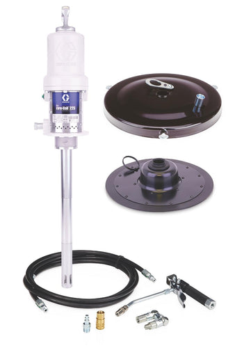 Graco Mini Fire-Ball® 225 50:1 35 lb. (16 kg) Grease Pump with Dispense Kit, Handle, and CE Kit