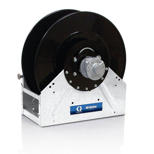 Graco XD60™, Oil/Grease, 1 in. (25 mm) Inlet/Outlet, Bare Reel (1 in. X 50 ft. (25 mm X 15 m) Capacity), NPT, Motorless Reel, White