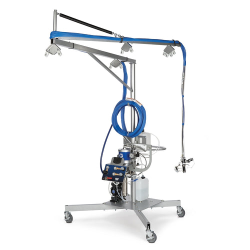 Graco 16R059 13:1 Ratio Internal Mix Gel System with 50 ft (15.2 m) Hose, Cart, Mast, and Boom