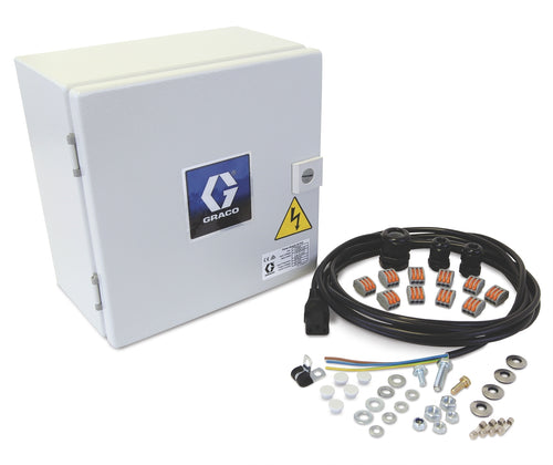 Graco Dyna-Star® Electrically-Powered HP and HF AC to DC Converter Box - 110-230 VAC to 24 VDC