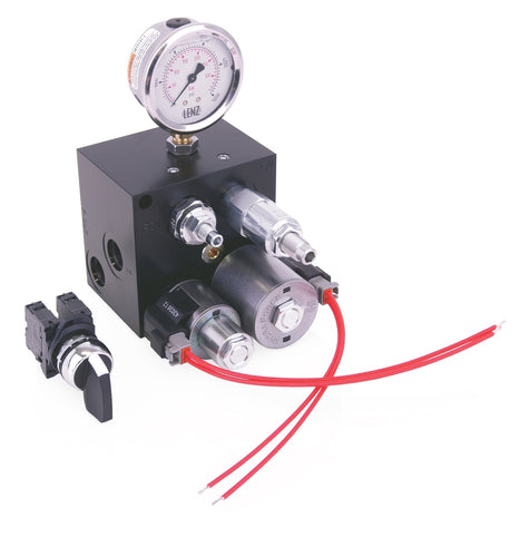 Graco Hydraulic Control Module with Switch and 3 Position, 4-Way Valve for XD60™/70/80 Series Hydraulic Powered Hose Reels, 12V