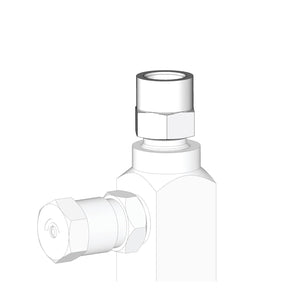 GL-32, GL-33, GL-42, and GL-43 Outlet Fitting - 1/8 NPT(f) outlet, carbon steel