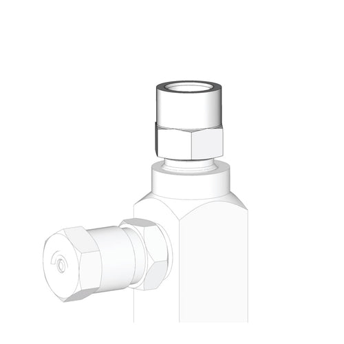 GL-32, GL-33, GL-42, and GL-43 Outlet Fitting - 1/8 NPT(f) outlet, stainless steel