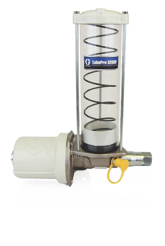 Graco LubePro™ A2600 Horizontal Grease Pump, 2 Liter Reservoir, Normally Open, Low Level - BSPP