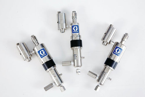 Graco 2A25030 PythonÂ® Pneumatic Chemical Injection Pump, 1-3/4 in Air Motor, 1/4 in Plunger, FKM-ETP Seals