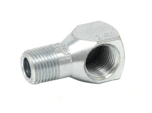 Adapter, 1/8 NPT Female x 1/8 BSPT Male Elbow