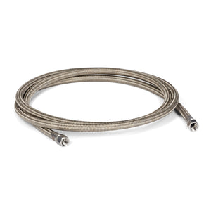 1.8 m (6 ft) Stainless Steel Braided PTFE Ambient Hose, No. 12 (0.617 in. / 15.7 mm ID)