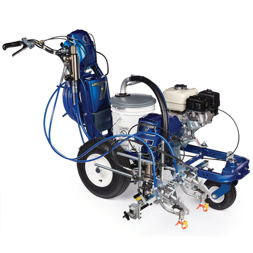 LineLazer V 5900 HP Automatic Series Gas Airless Line Striper, 2 Auto Guns