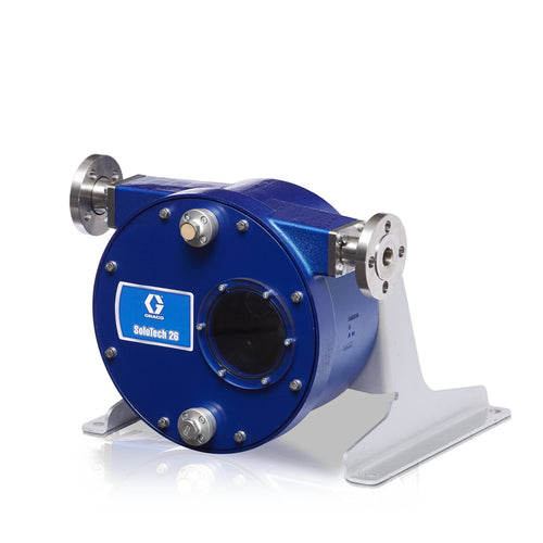 SoloTech™ 26 Mid Speed Hypalon Peristaltic Hose Pump with CSM Hose, PVDF Barb & IEC Connection
