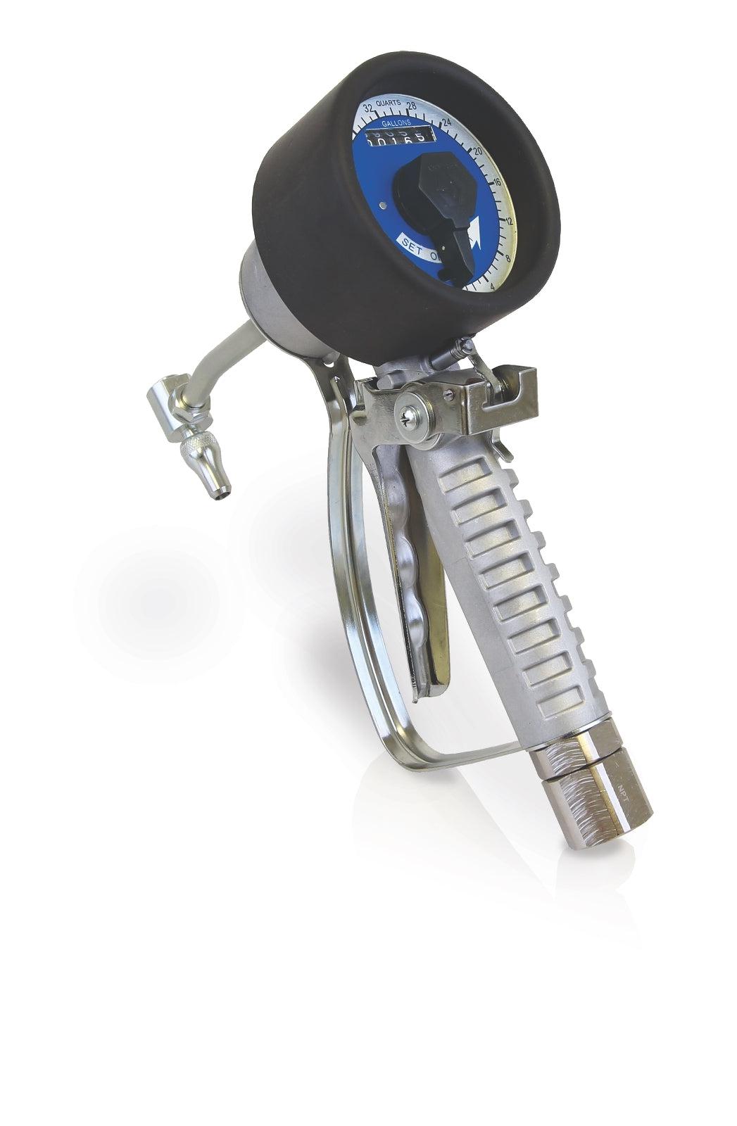 Graco 60 Quart Preset Meter - Includes Nozzle/Extension Kit - Rigid Gear Lube Extension - NPT