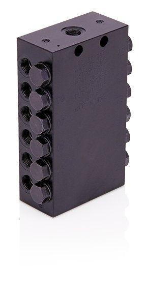 Graco CSP Divider Valve, 1/8 in. BSPP, 12 Outlets