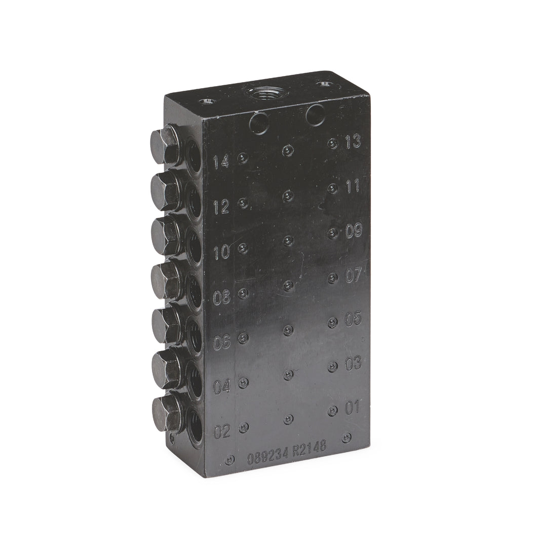 Graco CSP Divider Valve, 1/8 in. BSPP, 14 Outlets
