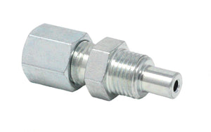 CSP Outlet Fitting - 1/4” Compression Fitting with Check Valve, 1000 psi