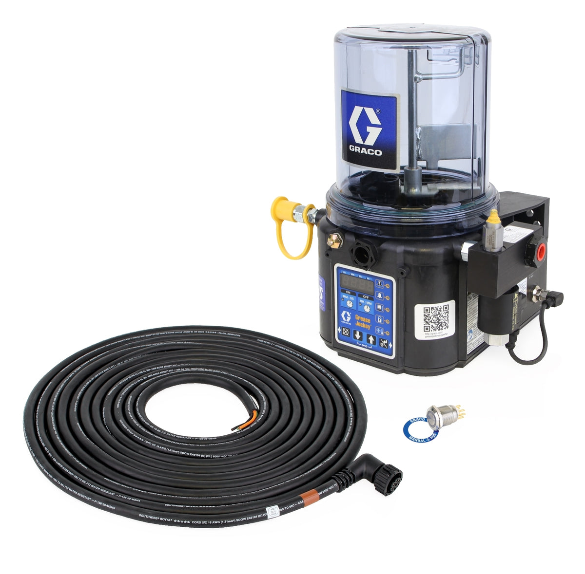 Graco Electric Grease Jockey® Pump, 12V, Data Management System, Manua