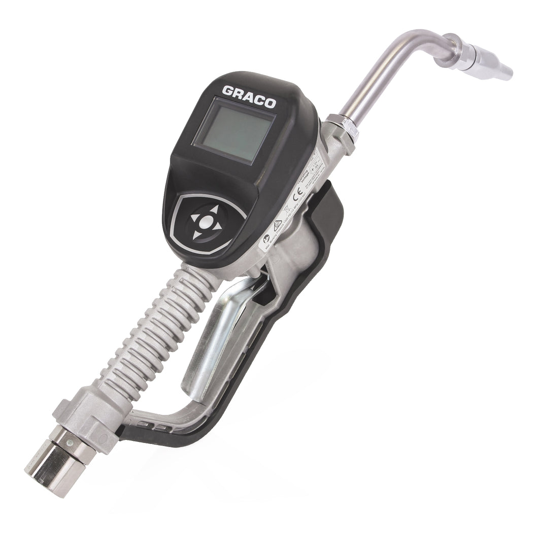 SDM18 Series Electronic Manual Oil/Antifreeze Meter - Rigid Extension - 3/4 in. Inlet