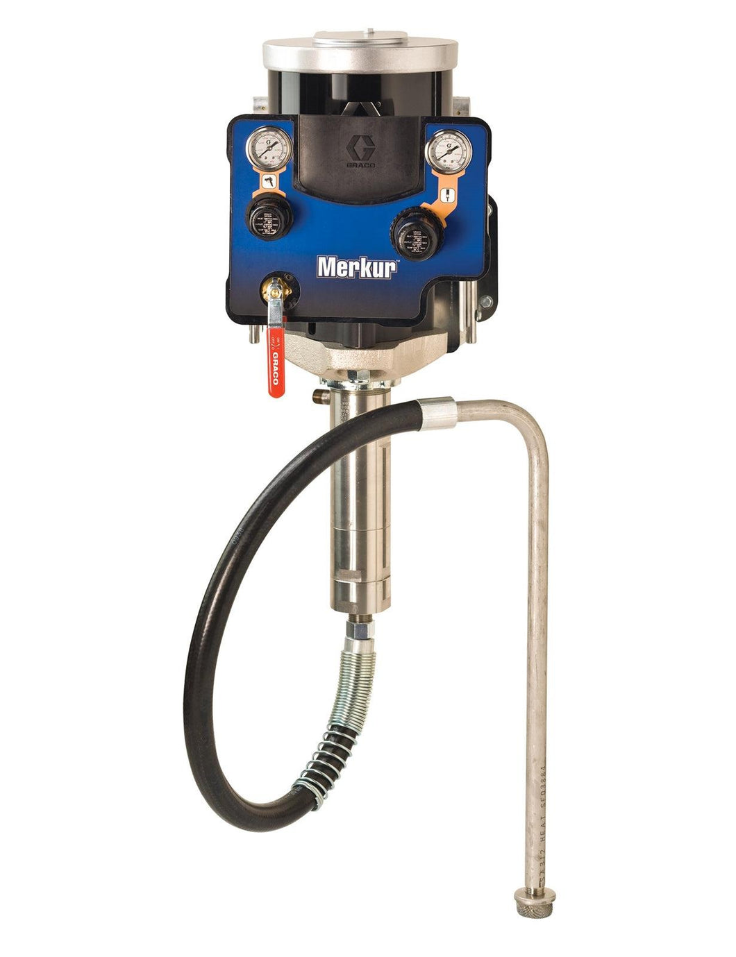 Graco 3:1 Merkur Air Spray Package, 125cc, Wall, Pump/Gun Air Controls, Siphon Kit, No Applicator