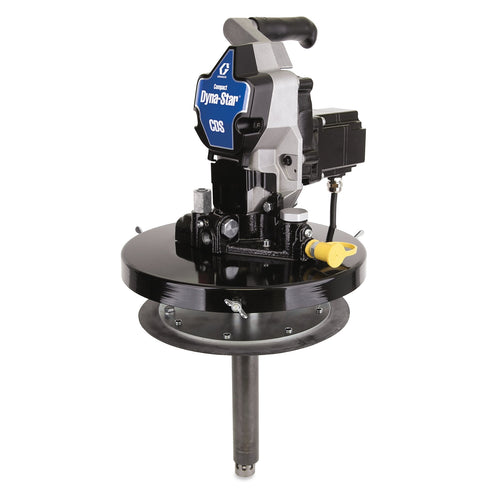 Graco Compact Dyna-Star® 24 VDC Series progressive 35 lb Oil or Grease Bucket Kit, Pump, Lifting Handle