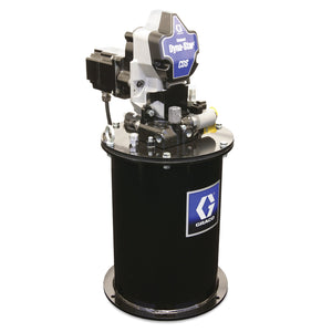 Graco Compact Dyna-Star® 24 VDC Vent-Valve Grease Pump, 12 L Reservoir, Follower Plate, Pressure and Level Reporting,  Auto-Fill Shut Off