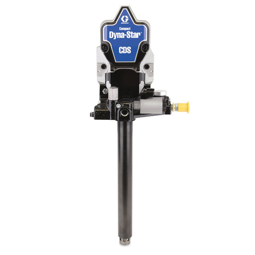 Graco Compact Dyna-Star® 24 VDC Vent-Valve Bare Oil or Grease pump, 12 L or 35 lb Bucket Length