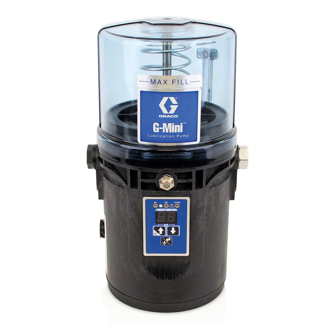 Graco G-Mini® Grease Lubrication Pump with Controller, 12 VDC, 1 litre, heater