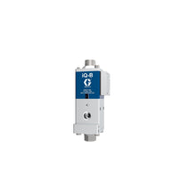 Load image into Gallery viewer, iQ Dispense Valve, Ball Seat, Ambient, NPT Tip, 000 mm Nozzle, Remote Mount Solenoid