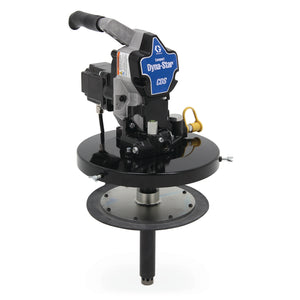 Graco Compact Dyna-Star® 24 VDC Series progressive 35 lb Oil or Grease Bucket Kit, Pump, Lifting Handle, Level Reporting