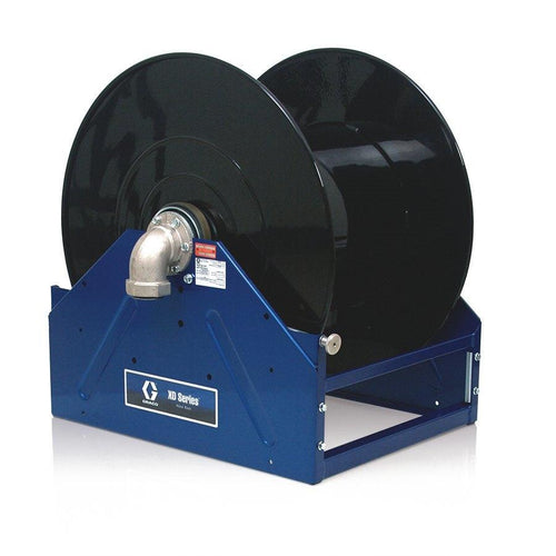 Graco XD80™, Diesel Fuel, 2 in. (51 mm) Inlet/Outlet, Bare Reel (2 in. X 50 ft. (51 mm X 15 m) Capacity), NPT, Hydraulic Motor, White