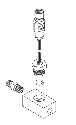 Graco 16V381 CABLE M12 REVERSE KEY I.S.