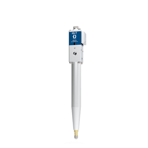 iQ Dispense Valve, Elite Tip-Seal, Ambient, 0.098in (2.5mm) Tip, 7.87in (200mm) Nozzle, Remote Mount Solenoid