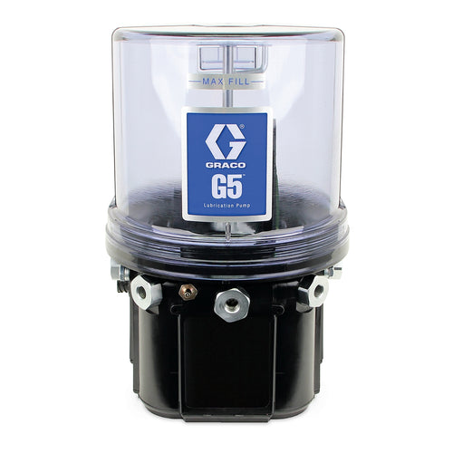 Graco G5™ Pro Grease Lubrication Pump, 24 VDC, 4 Liter, Low Level with Controller, Standard Oriented 5-Pin CPC