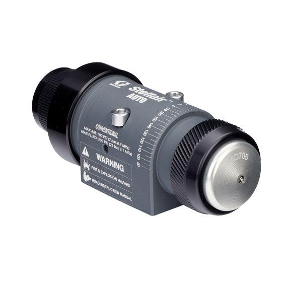 Stellair automatic air spray gun, conventional, 0.042 in (1.1 mm) nozzle for air brush applications