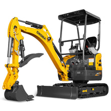 Load image into Gallery viewer, MechMaxx Mini Compact Excavator Kubota D902 Engine, 89" Max. Digging Depth, 1.7 Ton, 4145 LBS Operating Weight, MEC17