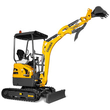 Load image into Gallery viewer, MechMaxx Mini Compact Excavator Kubota D902 Engine, 89" Max. Digging Depth, 1.7 Ton, 4145 LBS Operating Weight, MEC17