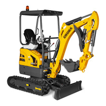 Load image into Gallery viewer, MechMaxx Mini Compact Excavator Kubota D902 Engine, 89" Max. Digging Depth, 1.7 Ton, 4145 LBS Operating Weight, MEC17