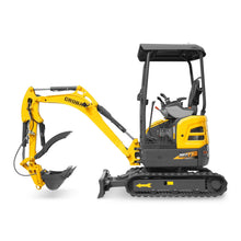 Load image into Gallery viewer, MechMaxx Mini Compact Excavator Kubota D902 Engine, 95" Max. Digging Depth, 1.7 Ton, 4190 LBS Operating Weight, MEC17PRO