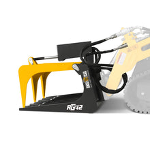 Load image into Gallery viewer, MechMaxx 42" Mini Skid Steer Skeleton Grapple Attachment, 24" Arm Opening, 2000 lb Weight Capacity