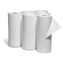 Load image into Gallery viewer, PIG Oil-Only Absorbent Mat Roll 6 rolls/box 50' L x 15" W, 6PK
