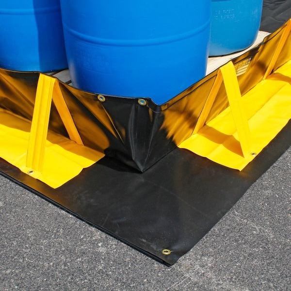 Spill Containment Berm Ground Tarp 52' L x 16' W