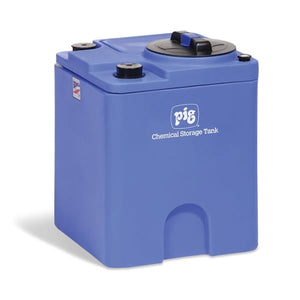 PIG Double-Wall Square Chemical Storage Tank Blue 18