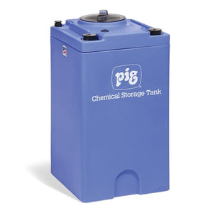 PIG Double-Wall Square Chemical Storage Tank Blue 20